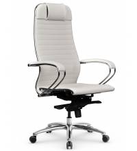 Кресло Samurai K-1.04 (кожа белый лебедь)