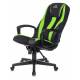 Кресло игровое Zombie 9 черный/салатовый искусст.кожа/ткань крестовина пластик. Фото товара с разных ракурсов.