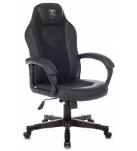 Кресло игровое Zombie GAME 17 черный текстиль/эко.кожа крестовина пластик