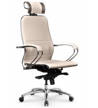 Кресло Samurai K-2.04 бежевая кожа