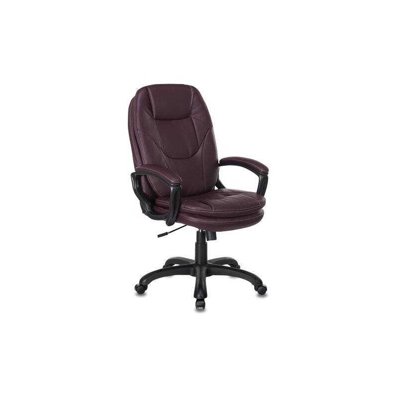 Кресло офисное  PREMIUM "Trend EX-568", экокожа, коричневое главное фото