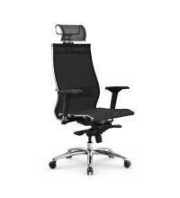 Кресло Samurai S-3.05 черный Plus (хром)