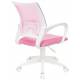 Кресло Бюрократ CH-W695NLT розовый TW-06A TW-13A сетка/ткань крестовина пластик пластик белый. Фото товара с разных ракурсов.