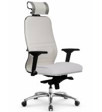 Кресло Samurai KL-3.04 (кожа белый лебедь)