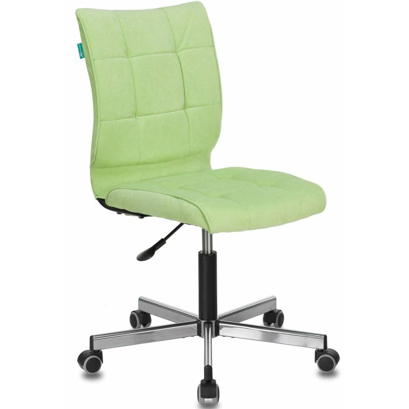 Кресло Бюрократ CH-330M/VELV81 светло-салатовый Velvet 81 крестовина металл главное фото